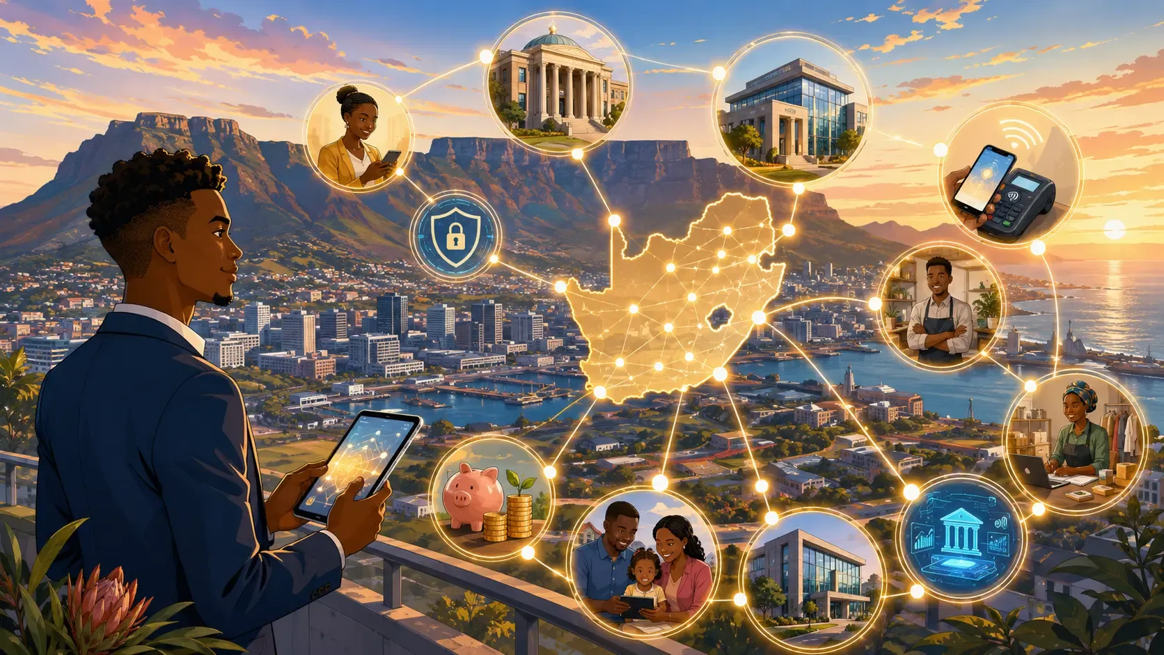 Charting the Financial Constellation: A Visionary Business Guide to South African Banking